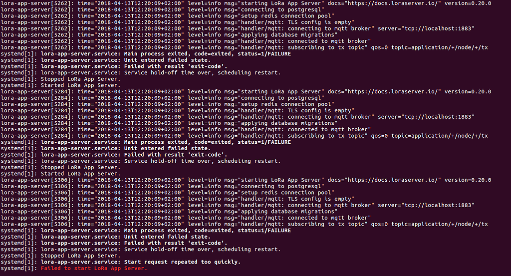 Chirpstack Server