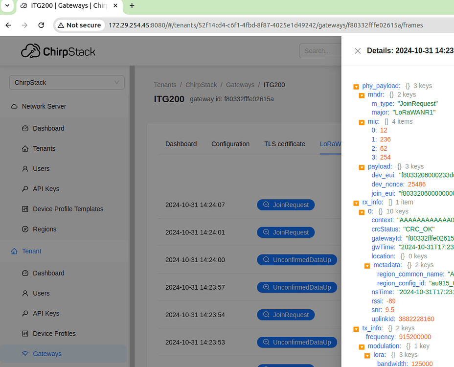 Trying to run Chirpstack on a custom gateway - Setup and configuration ...