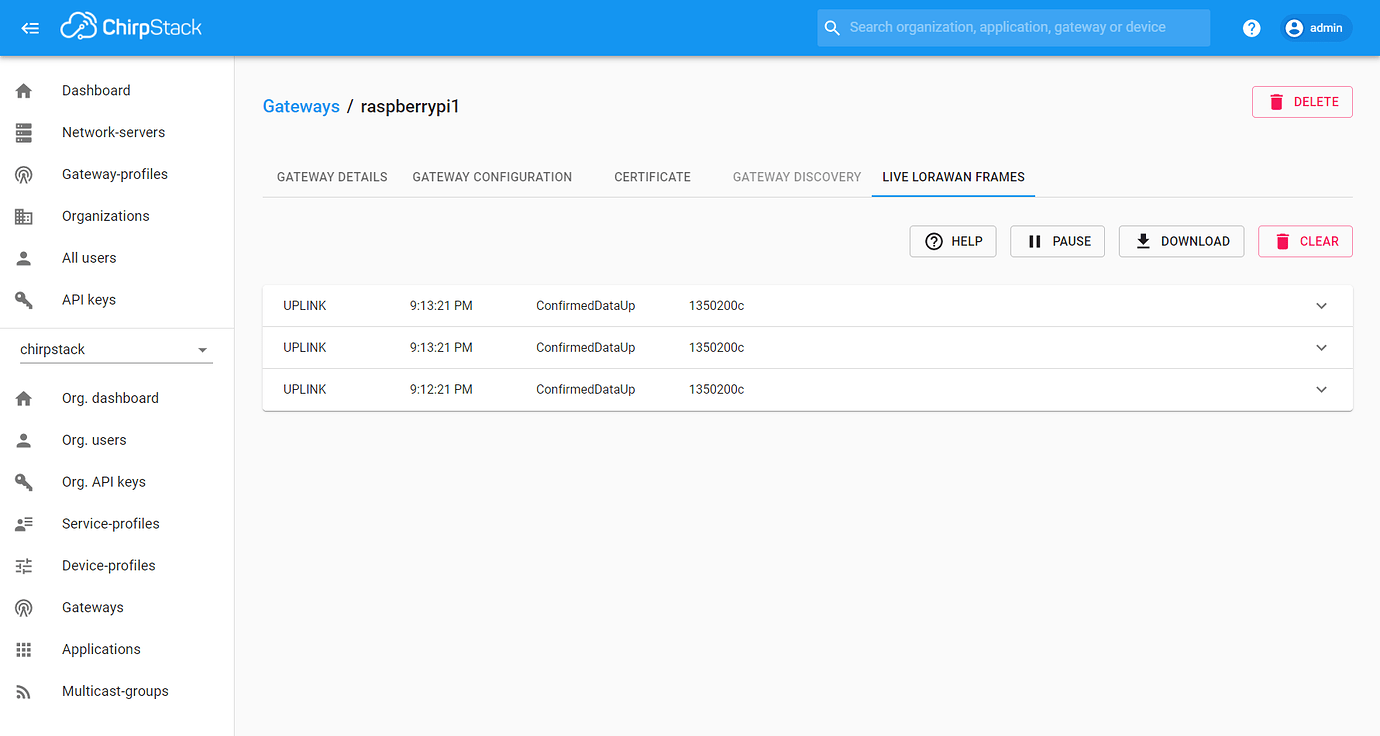 How to get downlink communication? - ChirpStack Application Server ...
