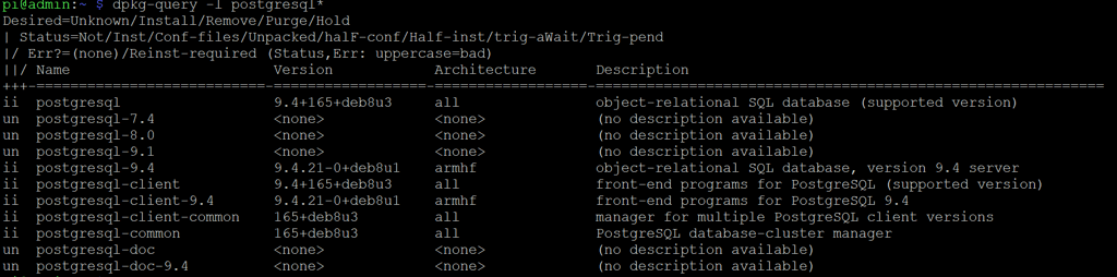 Error in upgrading PostgreSQL - Setup and configuration - ChirpStack ...