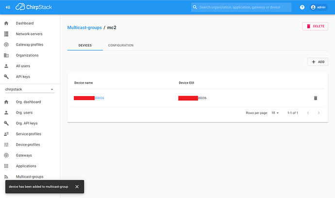 Need help with FUOTA deployment - ChirpStack Application Server ...