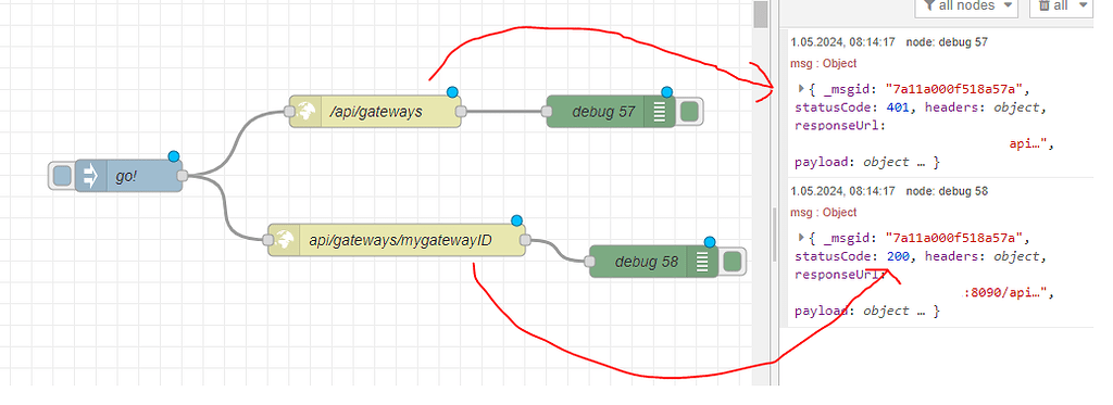 API request to /api/gatways with error 401 - Setup and configuration ...