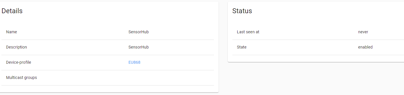 No device appears in dashboard - ChirpStack Application Server ...